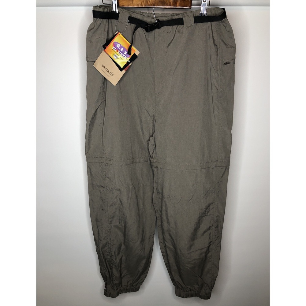 L.L. Bean Olive Green Convertible Outdoor Pants